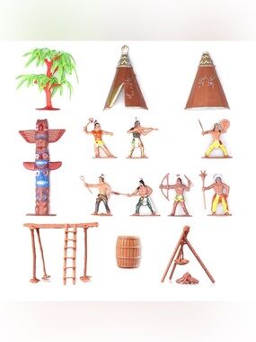 Native American Indians Figures